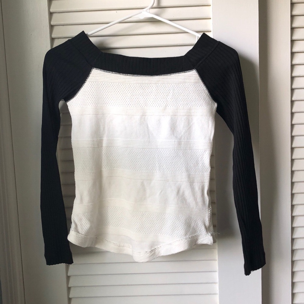 Free People Baseball Tee